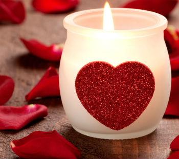 hechizos de amor con velas rosas